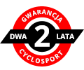 Cyclosport dwa lata gwarancji