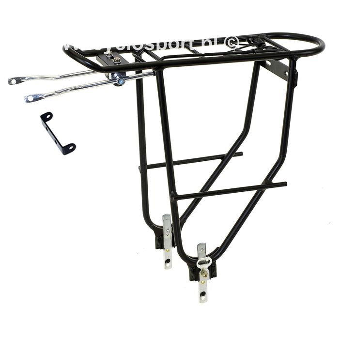 ALUMINUM CARRIER  24' -28'TRANZ -X (ALL MOUNTING TYPES ) WITH CROSS FOR TRAVELING BAGS , BLACK