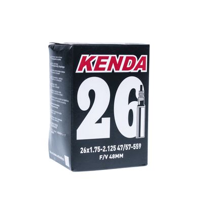 DĘTKA " KENDA MOLDED 26" x 1,75 - 2,125 ( 47/57- 559) WENTYL : "SV" - PRESTA - 48mm