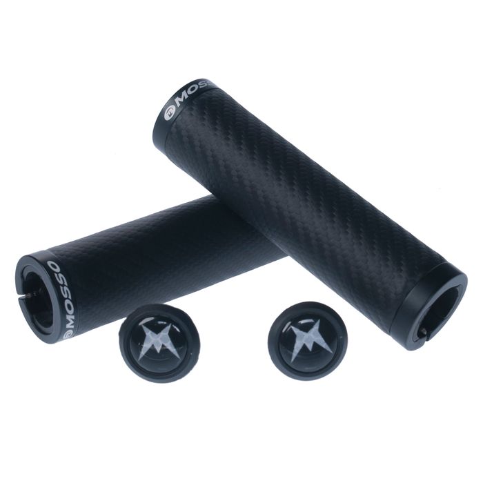BICYCLE GRIPS MOSSO GP-30CP- Col.Black