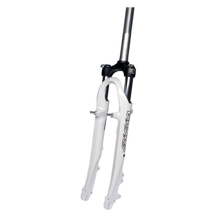 SUSPENSION FORK  ZOOM 141 ML/O 1.18"-200mm-100mm Threat  White colour