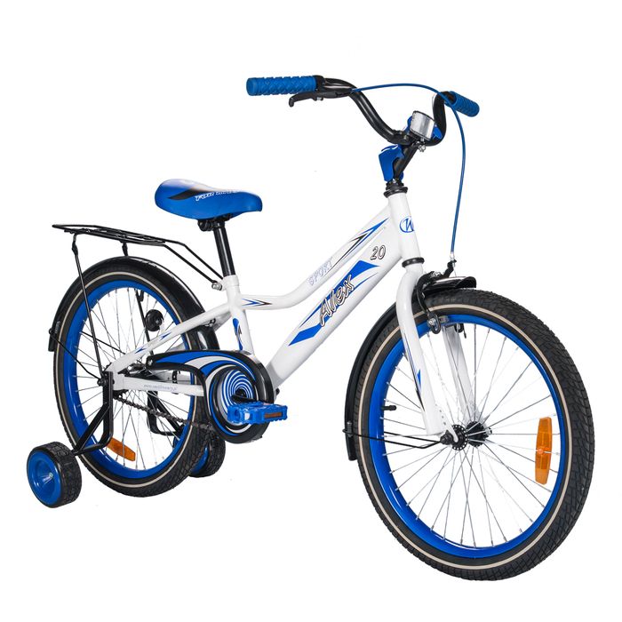 CHILDREN'S BICYCLE -20" ALEX Blue/ White