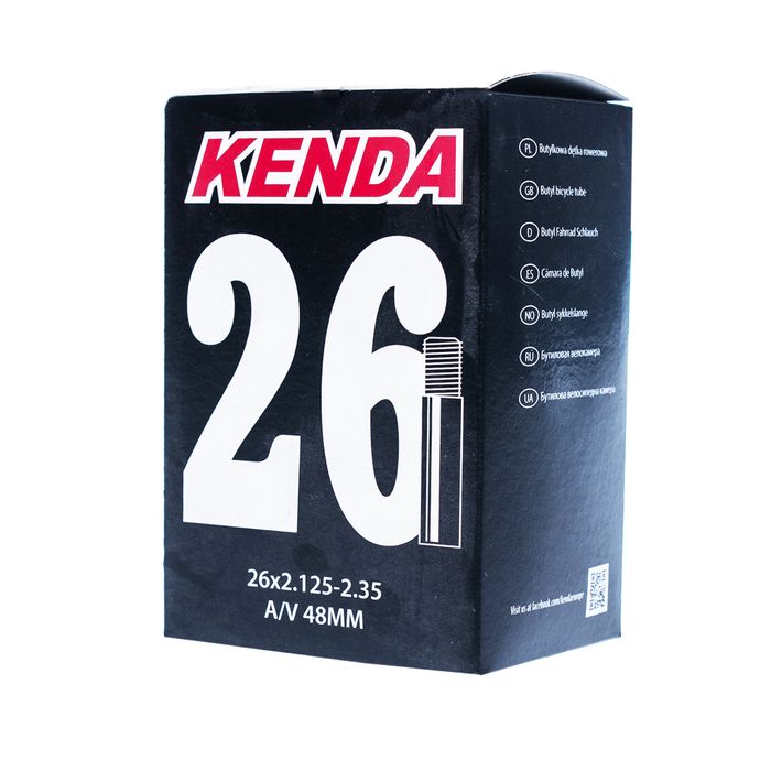 TUBE  KENDA MOLDED 26x2.125-2.35 - AV-48-BOX