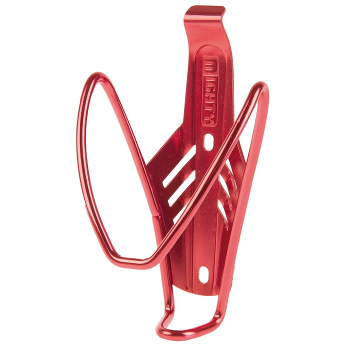 BOTTLE CAGE  "M-IGHTY"  RED ANODISED