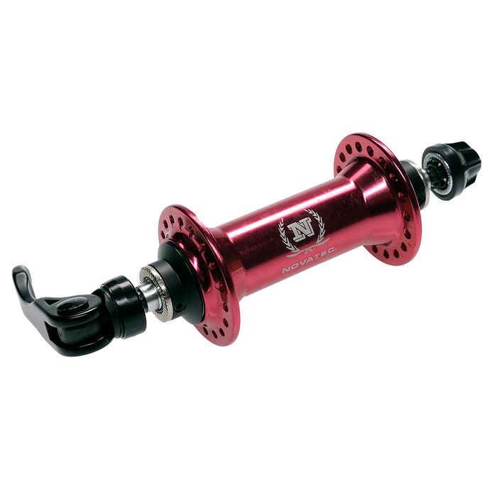 FRONT HUB NOVATEC for clamp  Red