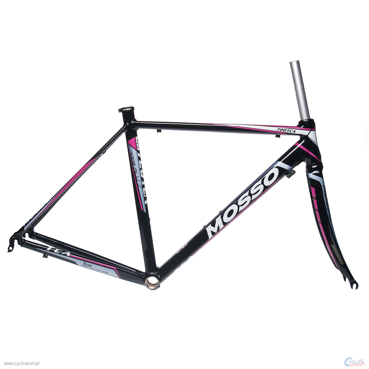 FRAME ROAD MOSSO 720TCA with CARBON FORK Size : 510 mm
